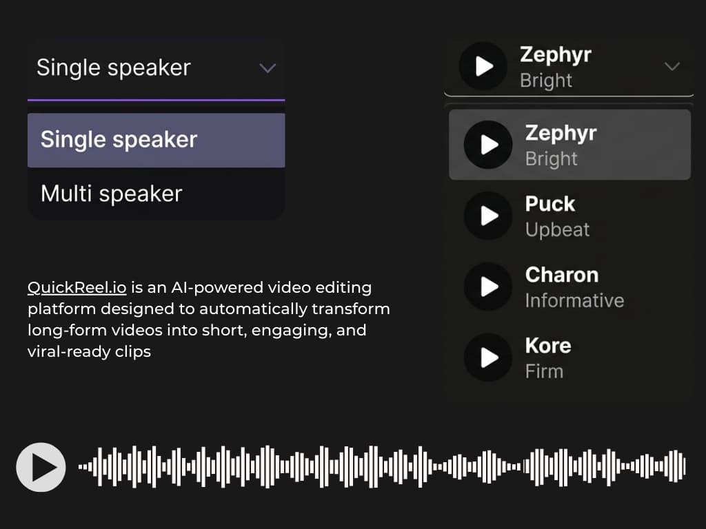 Voice generation