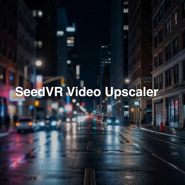 SeedVR Video Upscaler