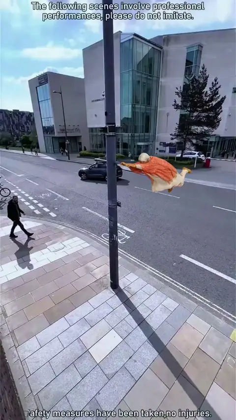 crazy fail parkour — meme template