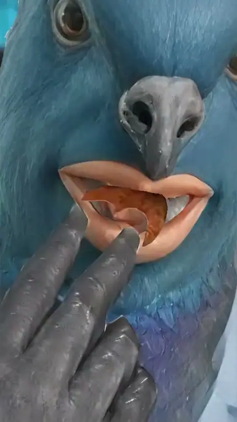 he took a bite of the boneless wing meme funk — meme template