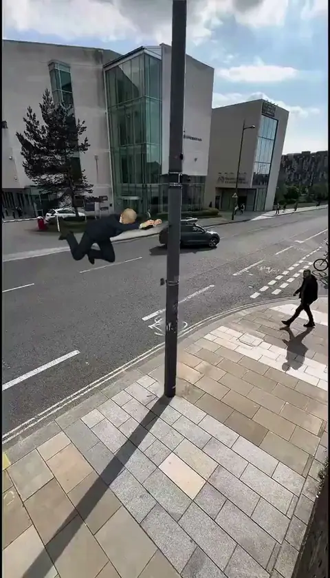 Cyclist fault — meme template