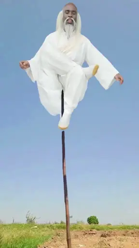 Indian guy on stick — meme template